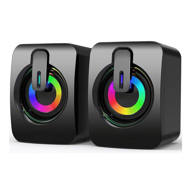 Mini Computer Speakers with AUX Connection & USB Power for Desktop and Laptop