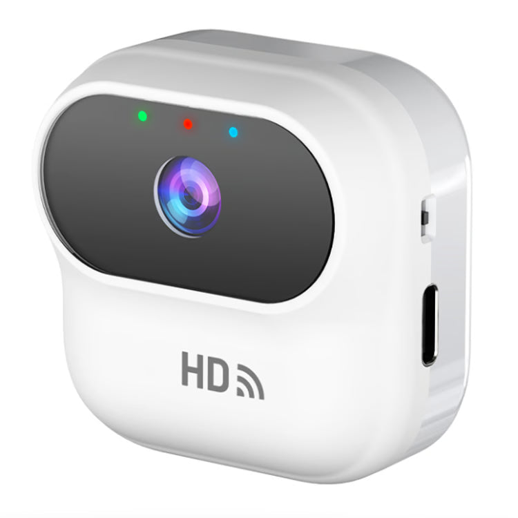 Mini WiFi Security Camera with Motion Tracking for Indoor Monitoring