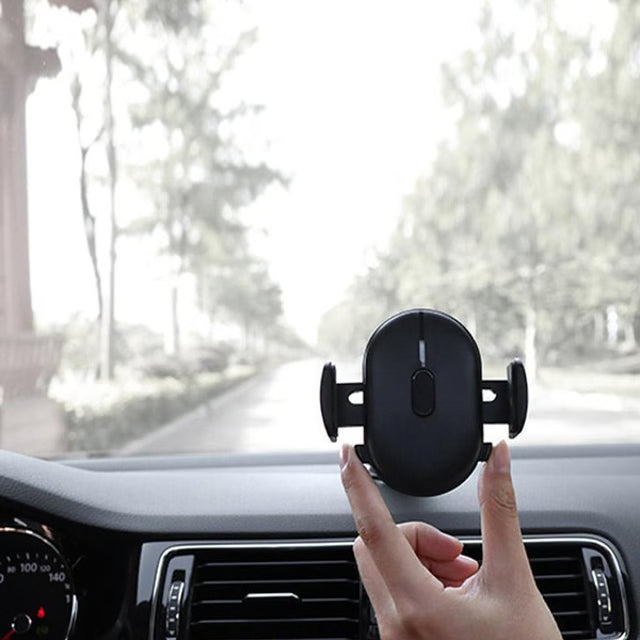 Retractable Car Phone Mount Holder with 360° Rotation & Telescopic Design