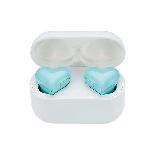 Heart-Shaped Bluetooth Wireless Earbuds for Gaming & Everyday Listening