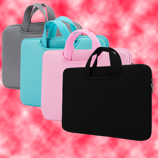 Computer Handbag, Large Space Laptop Bag, Lightweight, Front Pocket Can Hold Power, Mouse