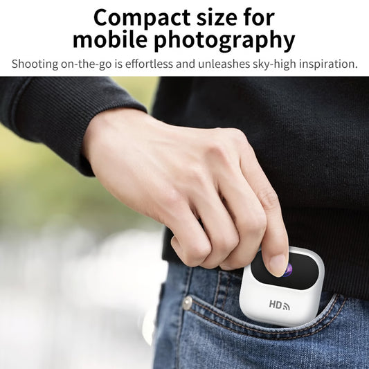 Mini WiFi Security Camera with Motion Tracking for Indoor Monitoring