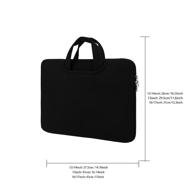 Computer Handbag, Large Space Laptop Bag, Lightweight, Front Pocket Can Hold Power, Mouse