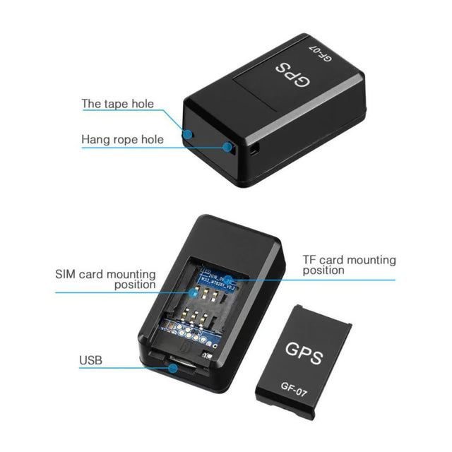 Magnetic Mini GPS Locator for Vehicle & Asset Tracking