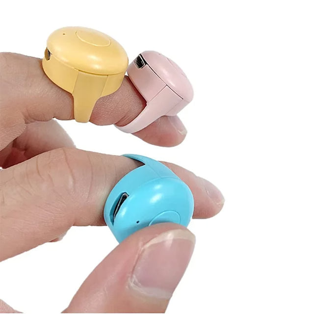 Bluetooth Remote Control Ring for Phone Video Scrolling & Hands-Free Page Turning