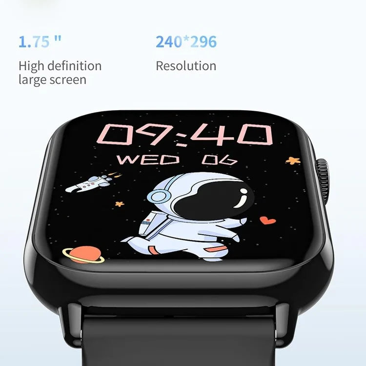 Smart Watch with 1.75-Inch Display, IP68 Water Resistance & Bluetooth Calling