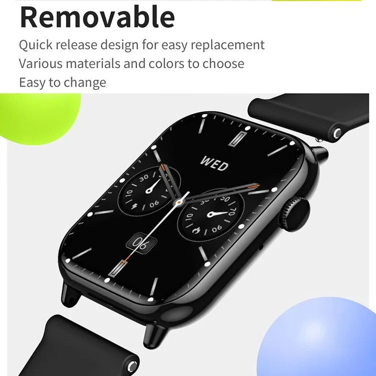 Smart Watch with 1.75-Inch Display, IP68 Water Resistance & Bluetooth Calling