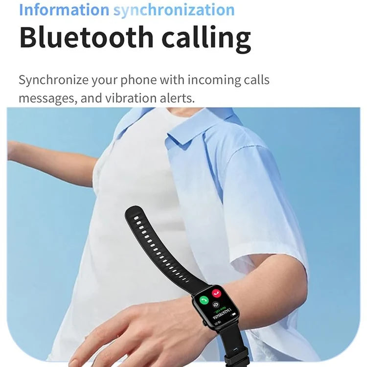 Smart Watch with 1.75-Inch Display, IP68 Water Resistance & Bluetooth Calling