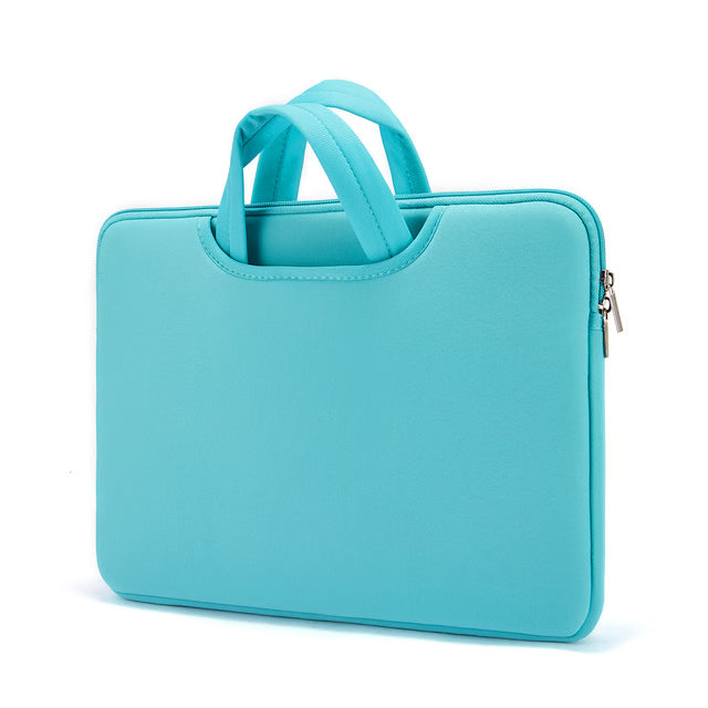 Computer Handbag, Large Space Laptop Bag, Lightweight, Front Pocket Can Hold Power, Mouse
